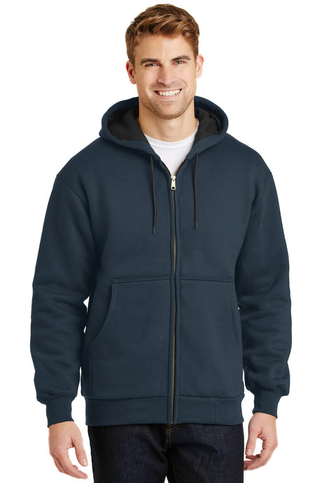 CornerStone ®  - Heavyweight Full-Zip Hooded Sweatshirt with Thermal Lining.  CS620 - CornerStone CS620