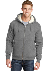 CornerStone ®  Heavyweight Sherpa-Lined Hooded Fleece Jacket. CS625 - CornerStone CS625