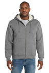 CornerStone CS625 Heavyweight Sherpa-Lined Hooded Fleece Jacket