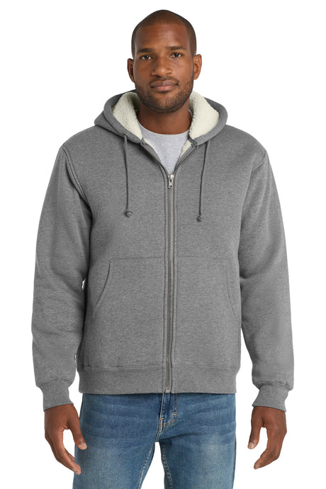 CornerStone CS625 Heavyweight Sherpa-Lined Hooded Fleece Jacket
