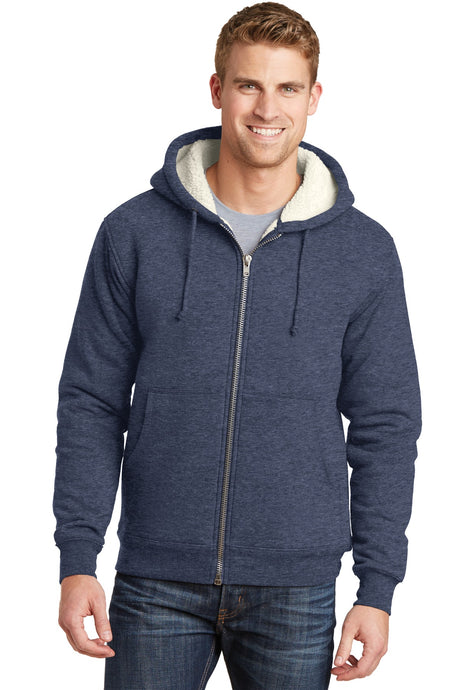 CornerStone ®  Heavyweight Sherpa-Lined Hooded Fleece Jacket. CS625 - CornerStone CS625