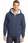 CornerStone ®  Heavyweight Sherpa-Lined Hooded Fleece Jacket. CS625 - CornerStone CS625