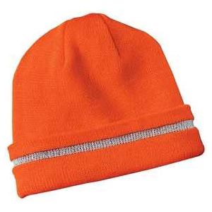 Enhanced Visibility Beanie with Reflective Stripe Joe's USA Beanies