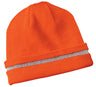 CornerStone CS800 CornerStone - Enhanced Visibility Beanie with Reflective Stripe. CS800 - CornerStone CS800