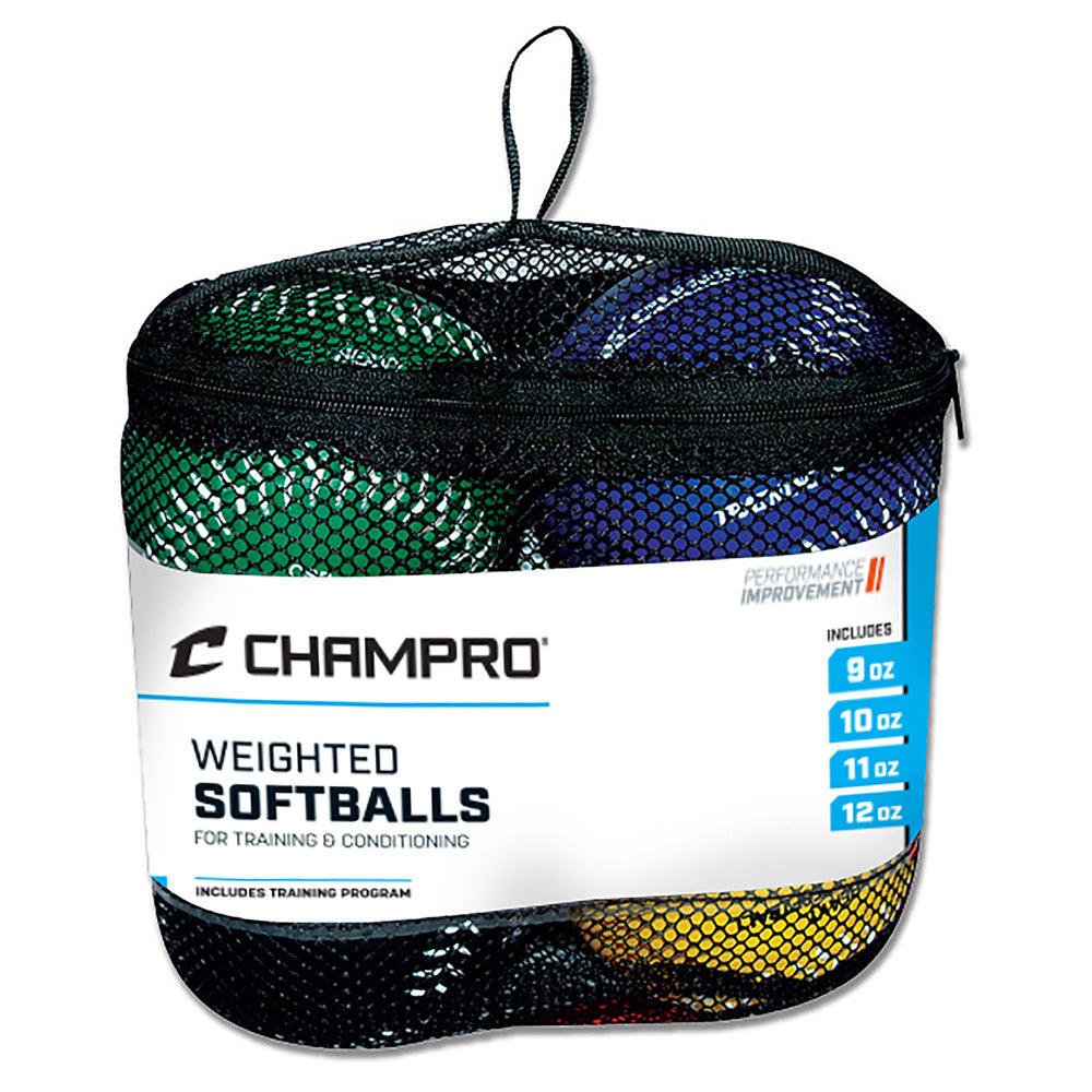 Champro Set of 4 Training Softballs | Champro CSB7S Champro Standard Standard