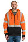 CornerStone CSF300 A107 Class 3 Heavy-Duty Fleece Full-Zip Hoodie