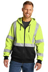 CornerStone CSF300 A107 Class 3 Heavy-Duty Fleece Full-Zip Hoodie