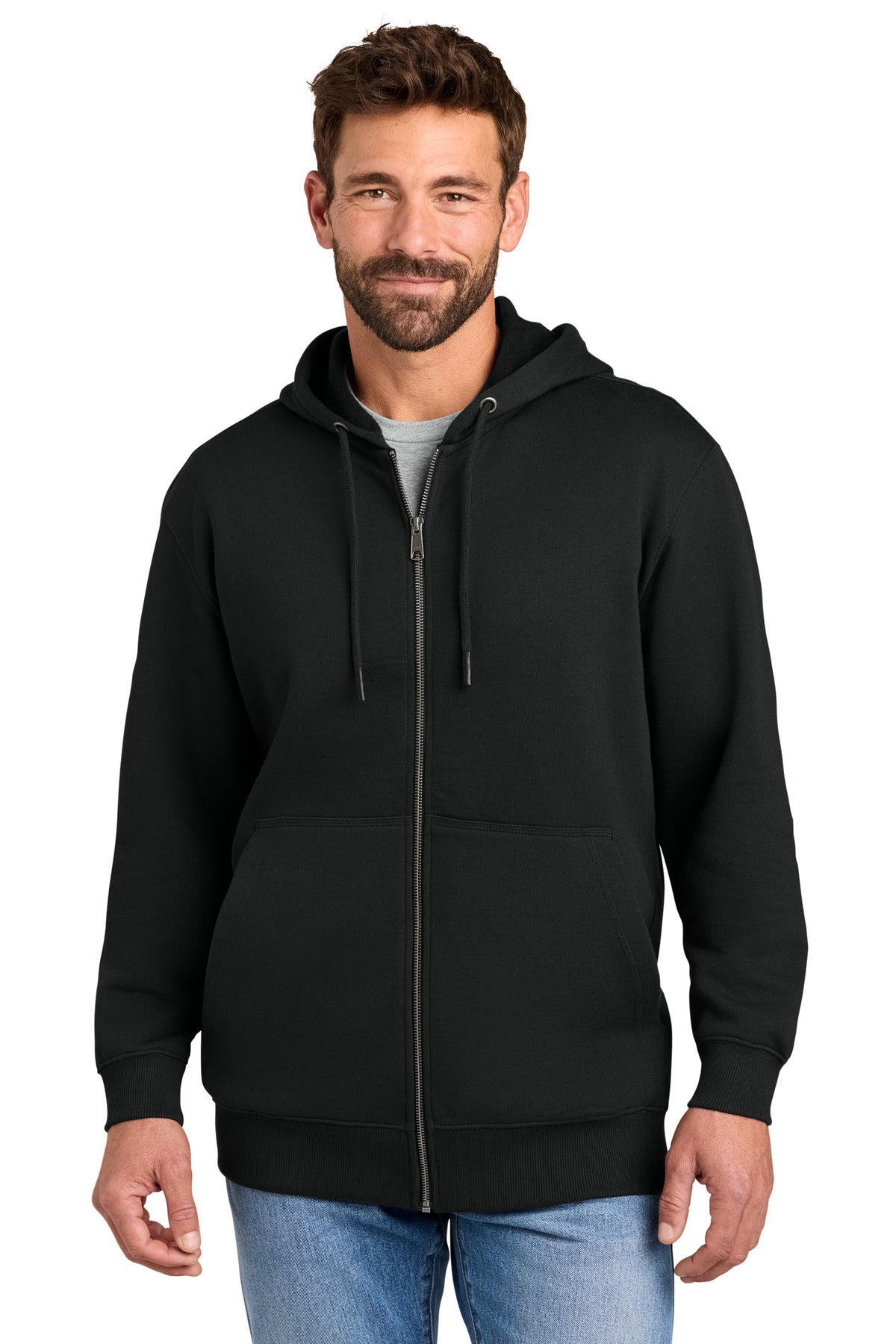 CornerStone CSF631 Tough Fleece Full-Zip Hoodie