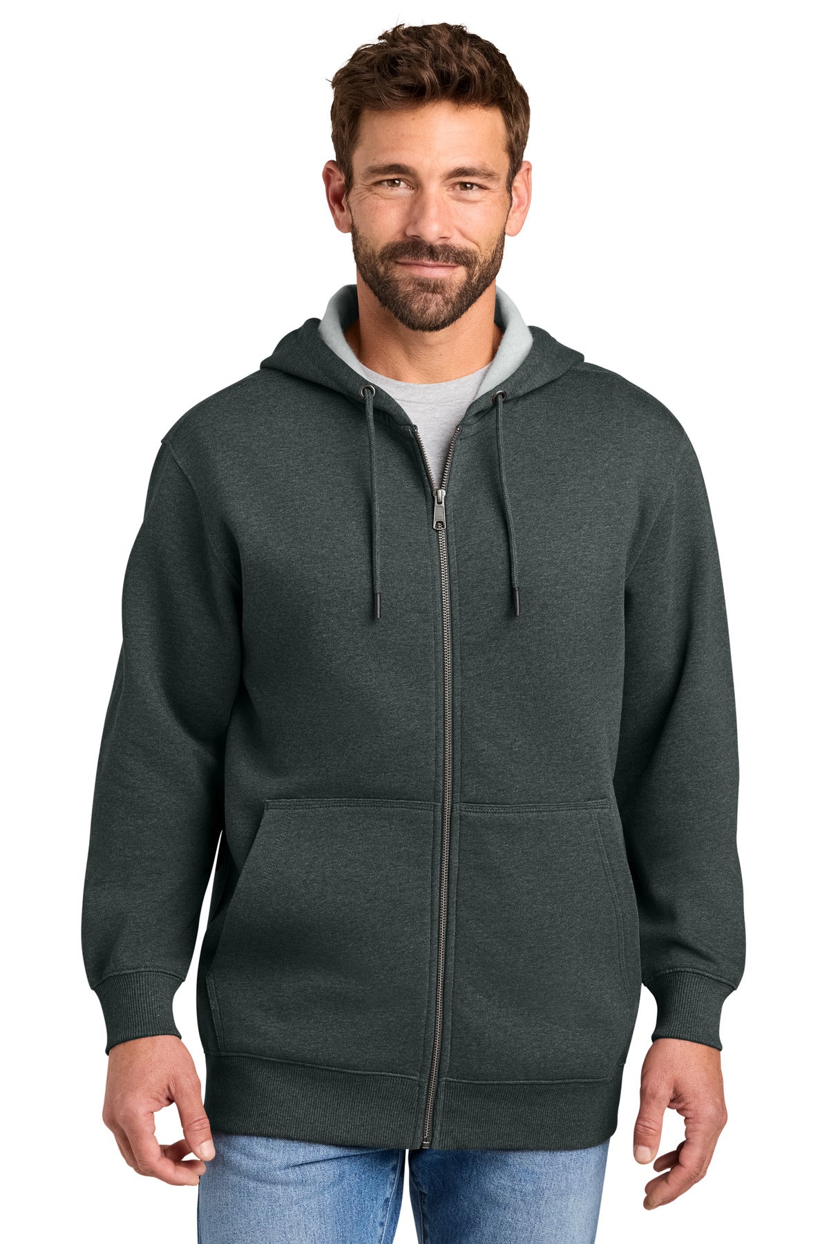 CornerStone CSF631 Tough Fleece Full-Zip Hoodie
