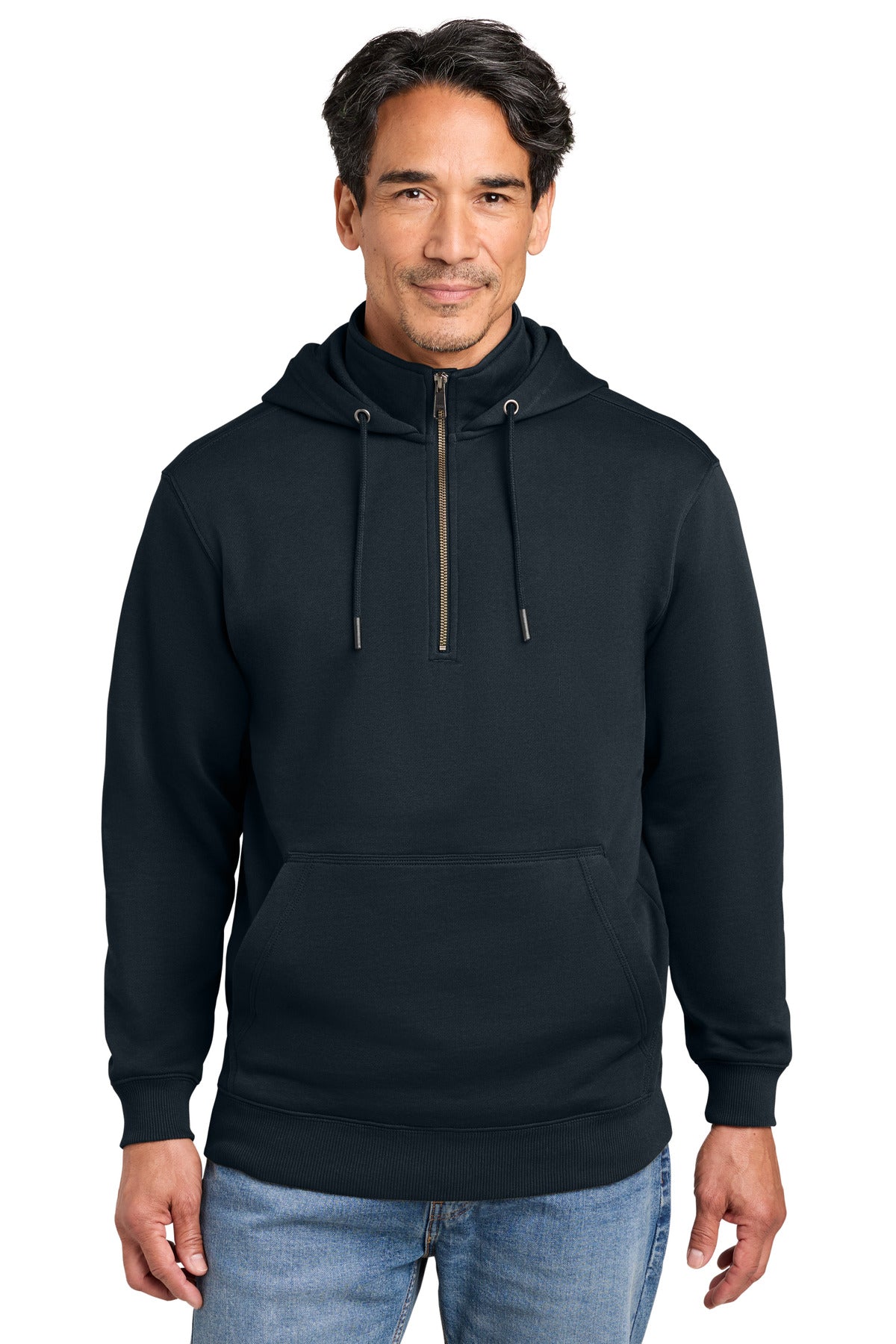 CornerStone CSF633 Tough Fleece 1/4-Zip Hoodie