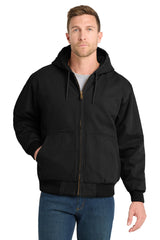 CornerStone ®  Washed Duck Cloth Insulated Hooded Work Jacket. CSJ41 - CornerStone CSJ41