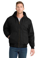 CornerStone CSJ41 Washed Duck Cloth Insulated Hooded Work Jacket