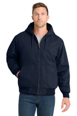 CornerStone ®  Washed Duck Cloth Insulated Hooded Work Jacket. CSJ41 - CornerStone CSJ41