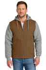 CornerStone CSJ42 Duck Fleece Full-Zip Hooded Jacket