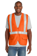 CornerStone CSV405 CornerStone - ANSI 107 Class 2 Mesh Back Safety Vest. CSV405 - CornerStone CSV405