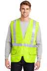 CornerStone ®  - ANSI 107 Class 2 Mesh Back Safety Vest. CSV405 - CornerStone CSV405