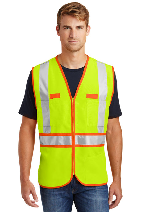 CornerStone CSV407 CornerStone - ANSI 107 Class 2 Dual-Color Safety Vest. CSV407 - CornerStone CSV407