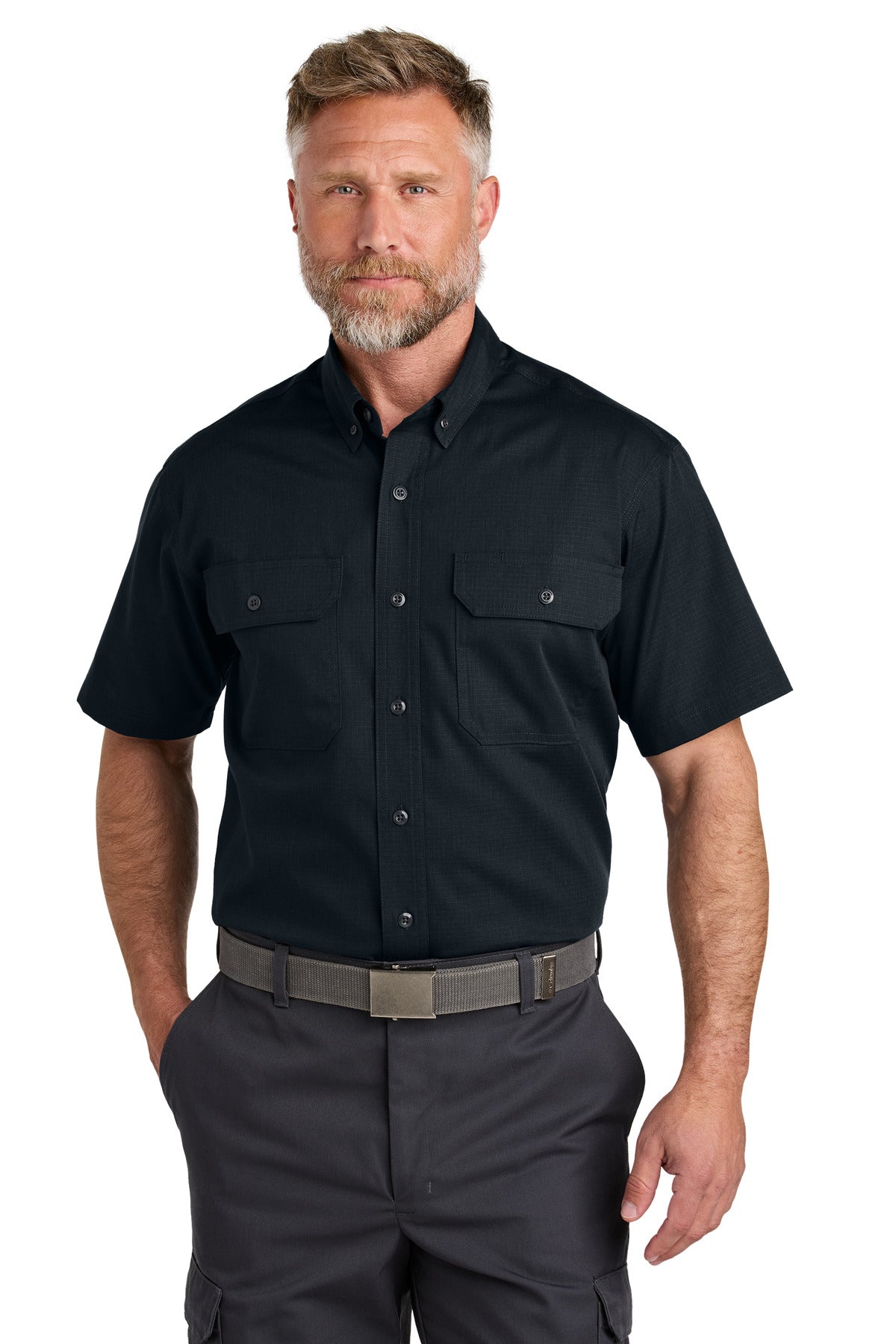 CornerStone ®  Short Sleeve Select Ripstop Shirt CSW175 - CornerStone CSW175
