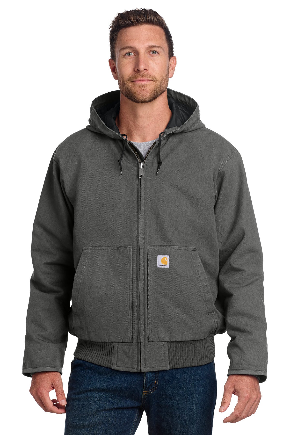 たかし　Carhartt Carhartt CT104050 Washed Duck Active Jac Custom Decorated – Joe's USA