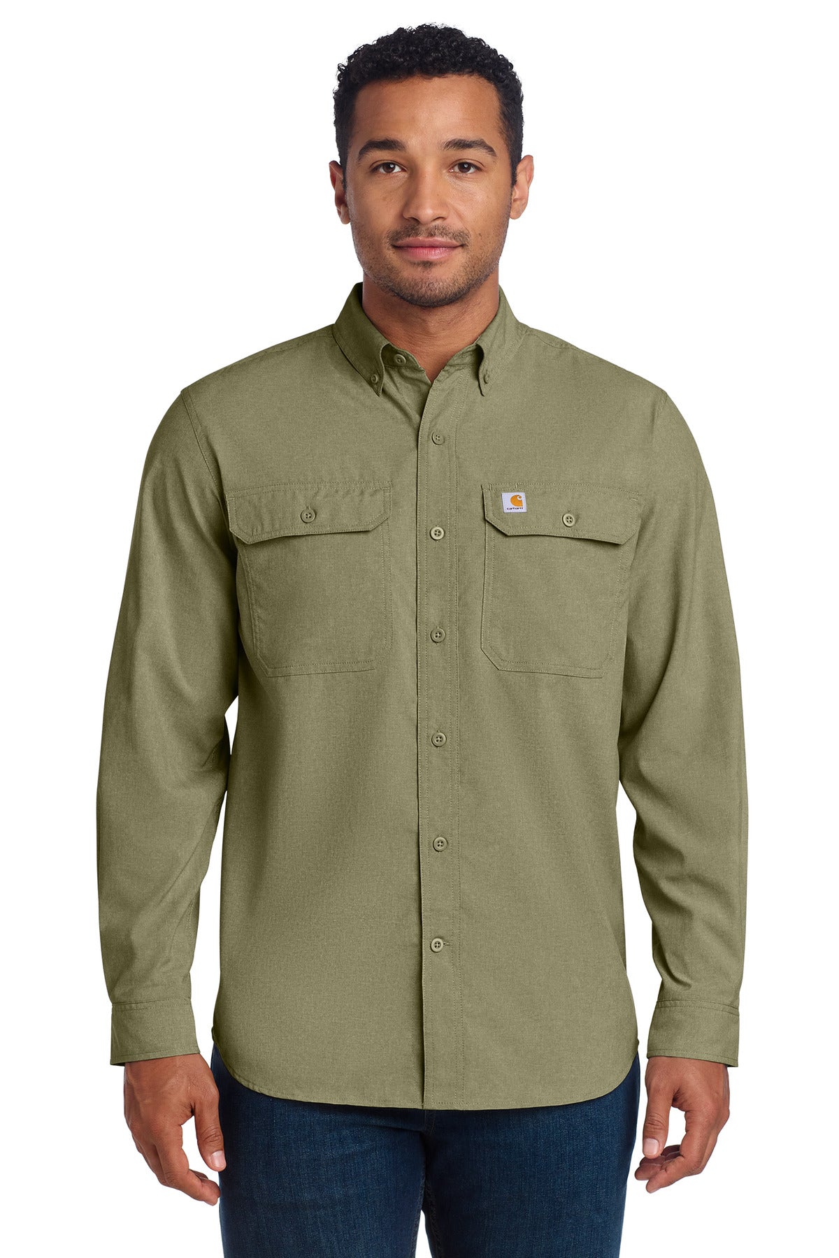 Carhartt CT105291 Force Solid Long Sleeve Shirt