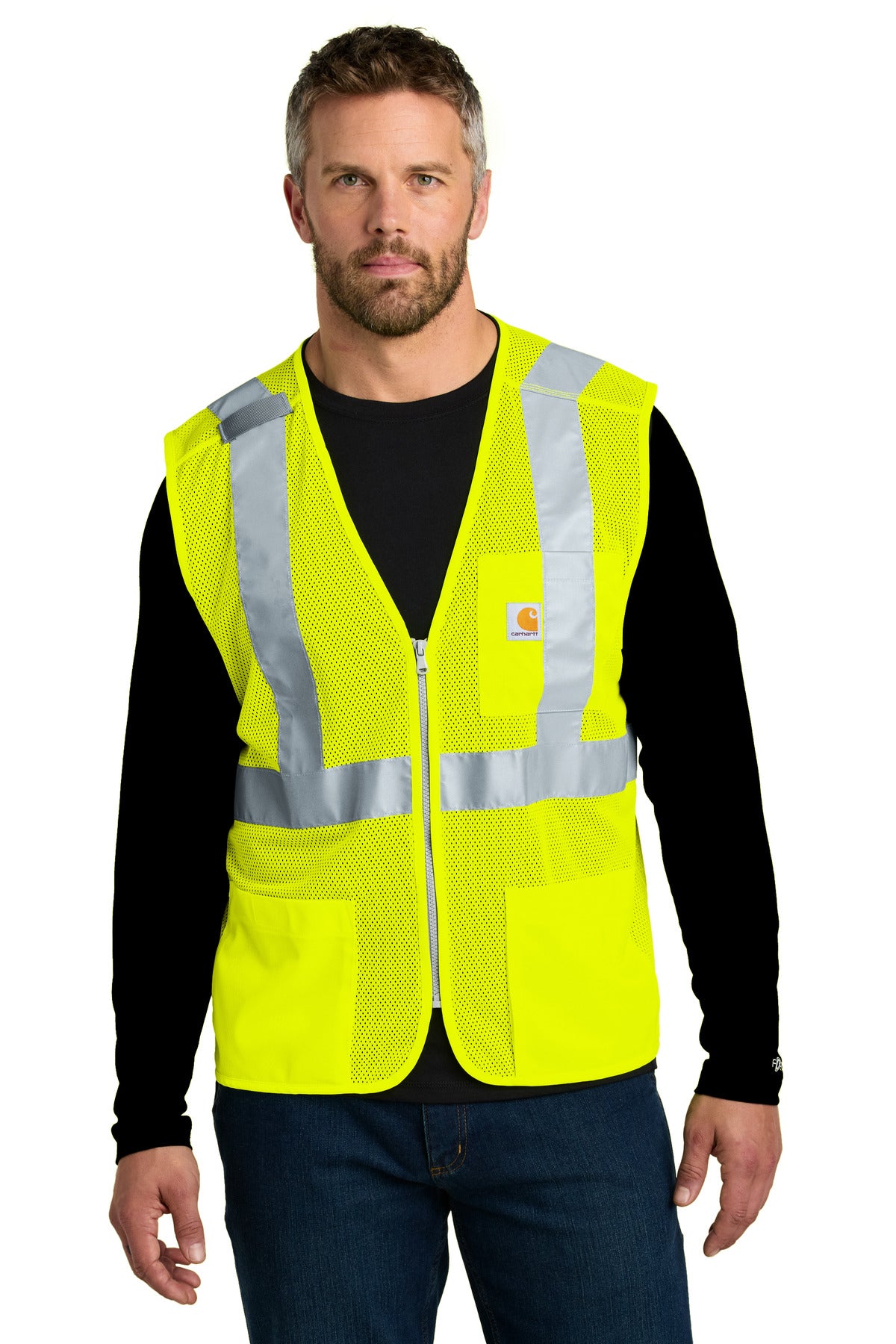 Carhartt CT106171 ANSI Class 2 Mesh Zip-Front Vest