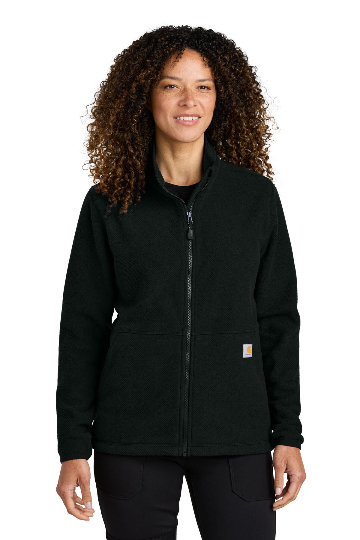 Carhartt CT106419 Women's Textured Full-Zip Fleece Jacket