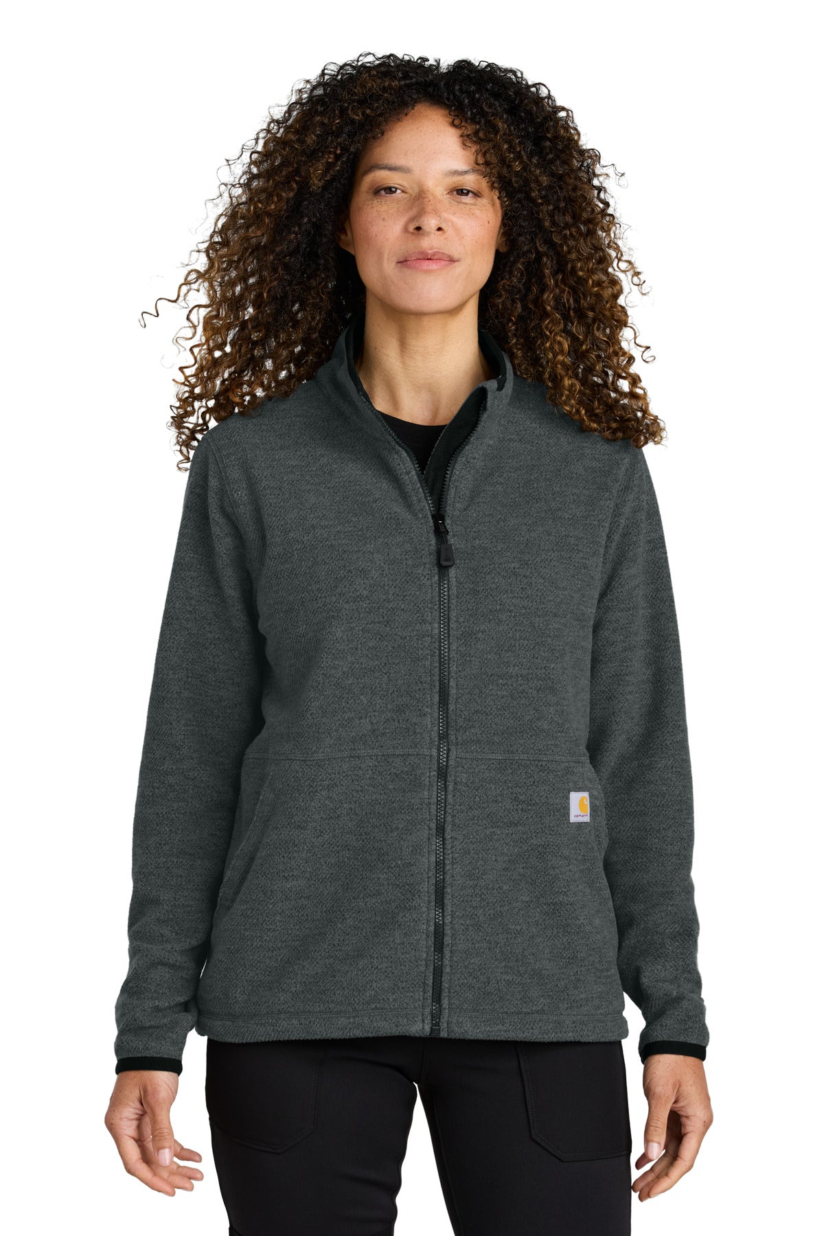 Carhartt CT106419 Women's Textured Full-Zip Fleece Jacket
