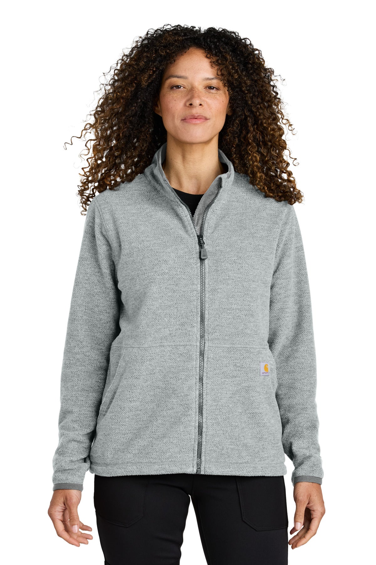 Carhartt CT106419 Women's Textured Full-Zip Fleece Jacket