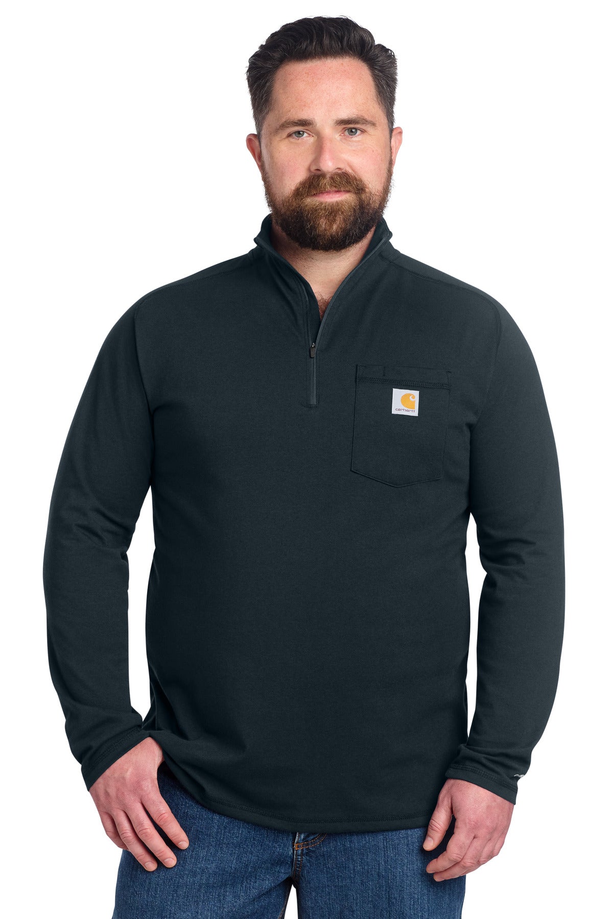 Carhartt CT106660 Force 1/4-Zip Long Sleeve T-Shirt