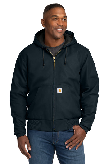 Carhartt CT106677 Quilted-Flannel-Lined Duck Active Jac
