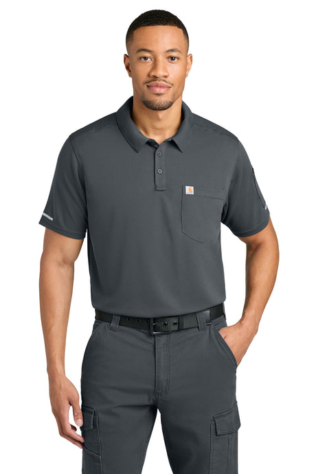 Carhartt CTC16119 Performance Polo with Reflective Taping