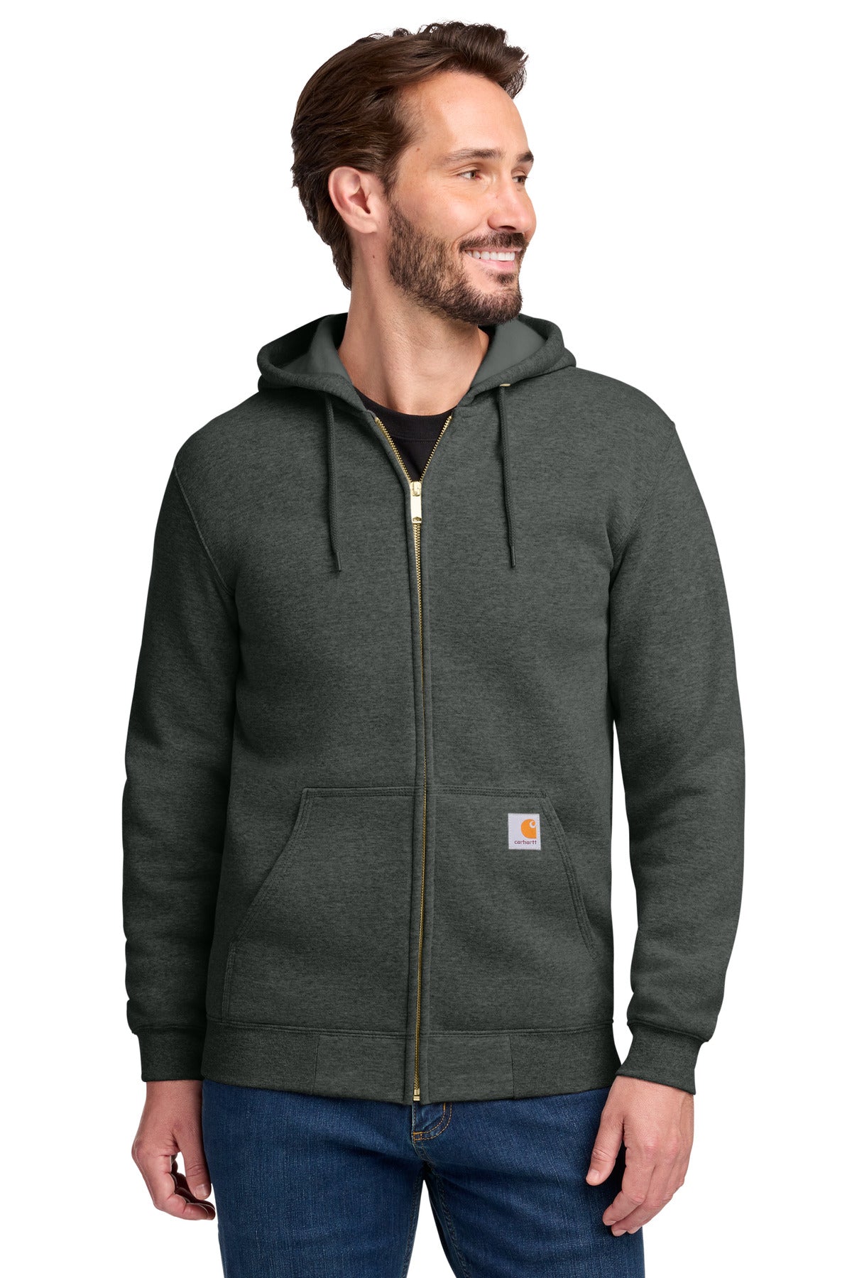 Carhartt CTK122 Midweight Hooded Zip-Front Sweatshirt