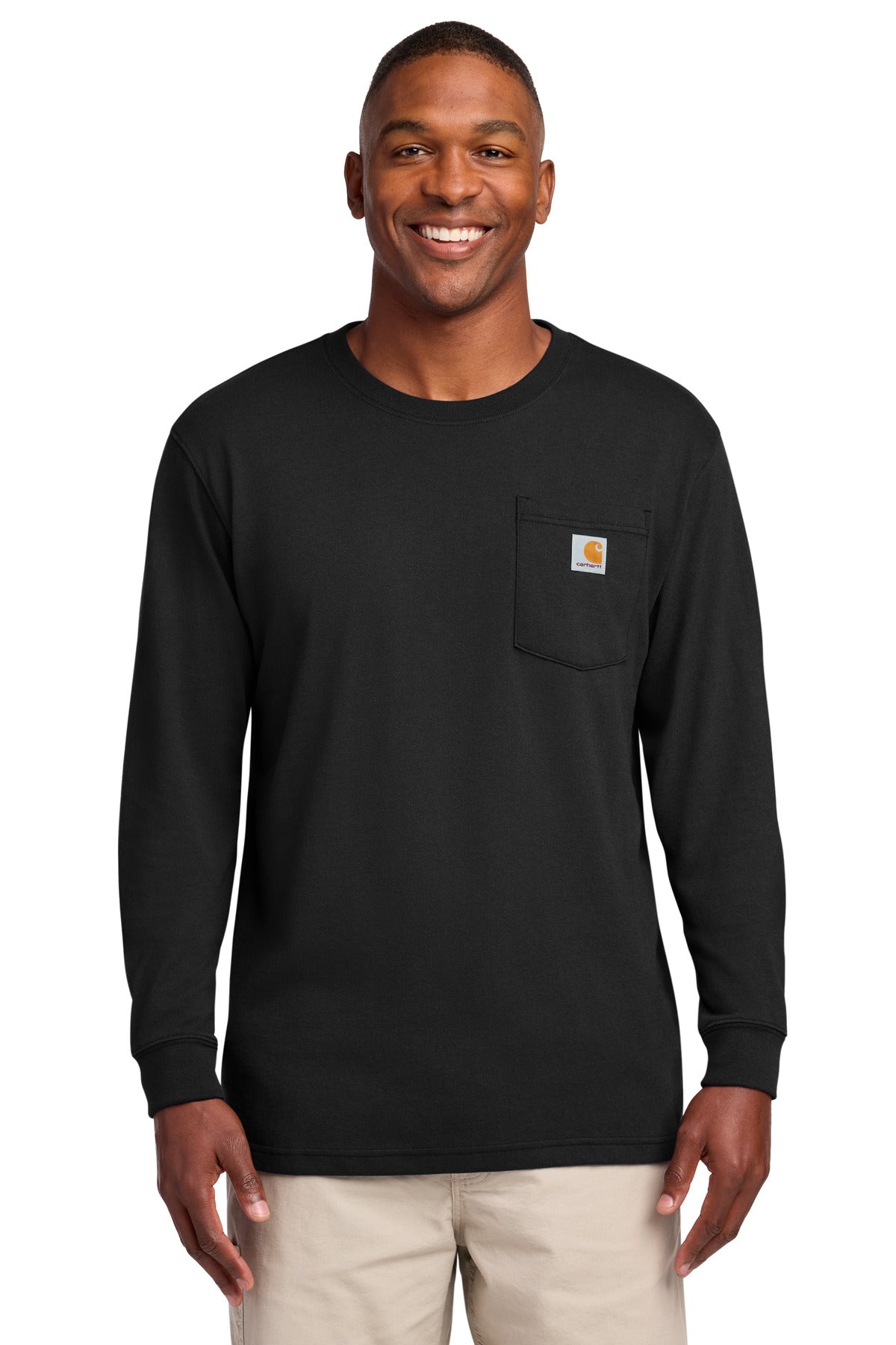 Carhartt CTK126 Workwear Pocket Long Sleeve T-Shirt