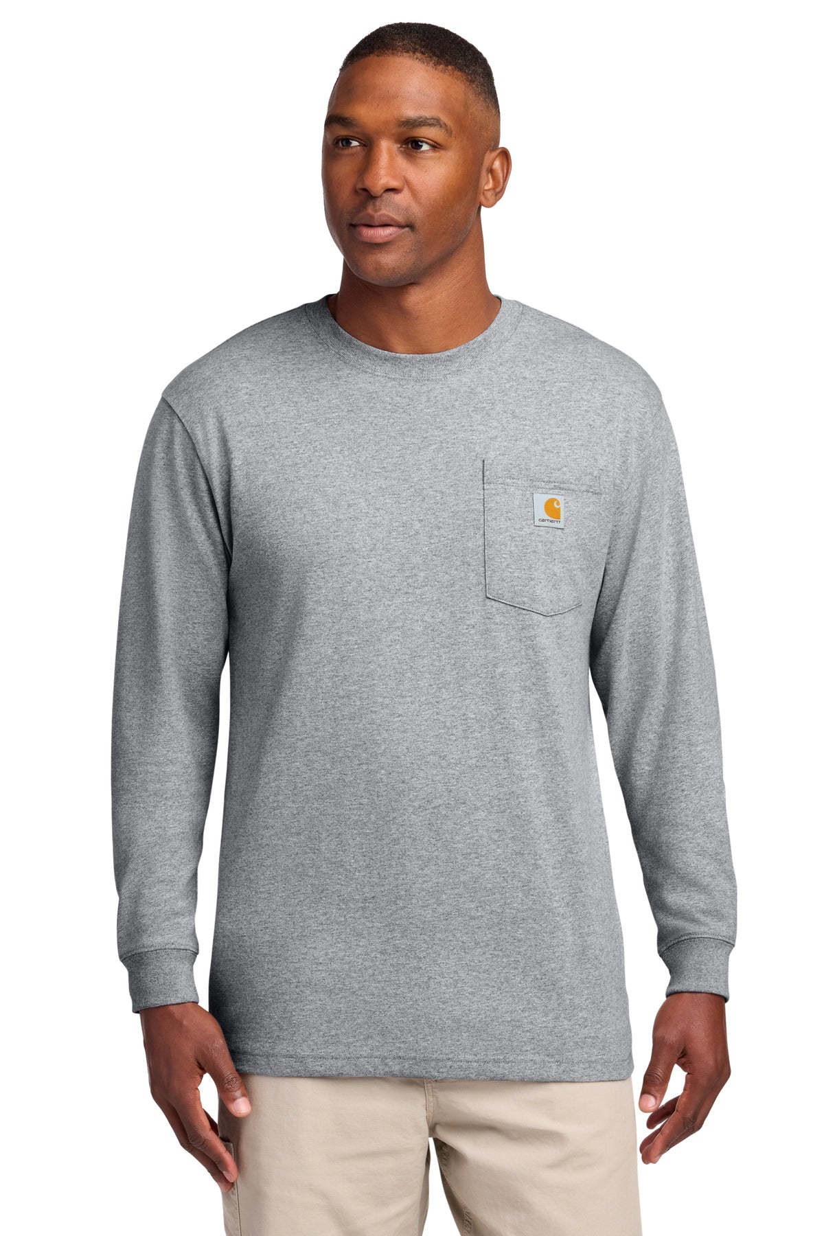 Carhartt CTK126 Workwear Pocket Long Sleeve T-Shirt