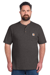 Carhartt CTK84 Short Sleeve Henley T-Shirt