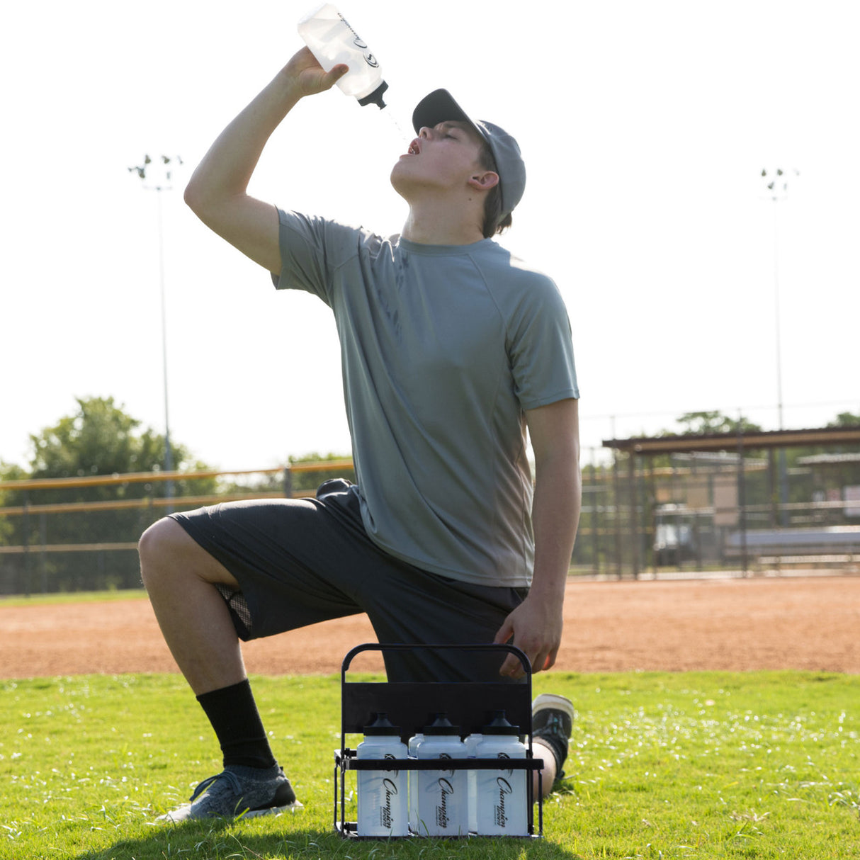 Champion Sports COLLAPSIBLE WATER BOTTLE CARRIER
