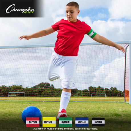 Champion Sports CYPBK Captain Arm Band, Youth Black