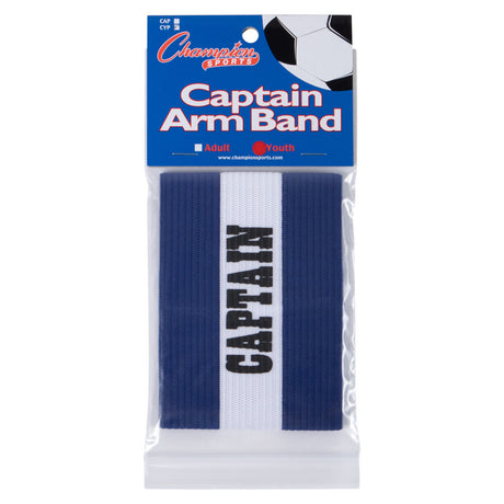 Champion Sports CYPBK Captain Arm Band, Youth Black