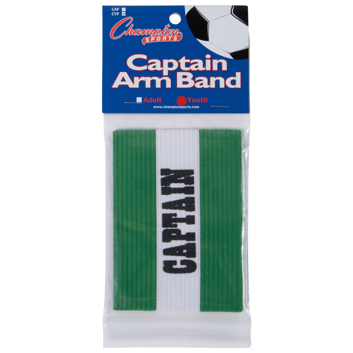 CAPTAIN ARM BAND, YOUTH BLACK