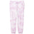 Joe's USA Ladies Beach Washed Cloud Fleece Tie-Dye Sweatpants Joe's USA Pink X-Small