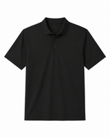 Joe's USA Men's CrownLux Performance® Plaited Polo