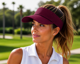 Joe's USA JV500 Bio-Washed Cotton Visor Adjustable Sun Visor Cap