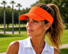 Joe's USA JV500 Bio-Washed Cotton Visor Adjustable Sun Visor Cap