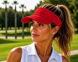 Joe's USA JV500 Bio-Washed Cotton Visor Adjustable Sun Visor Cap
