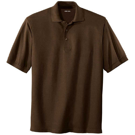 Mens Classic Silk Touch Polo Shirts in 36 Colors and Sizes: XS-6XL Joe's USA Polos and Knits