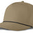 J7256 Clubhouse Performance Rope Cap - Coyote with Black Rope (Front)