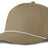 J7256 Clubhouse Performance Rope Cap - Coyote with White Rope (Front)