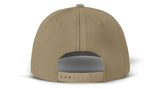 J7256 Clubhouse Performance Rope Cap - Coyote with White Rope (Back)