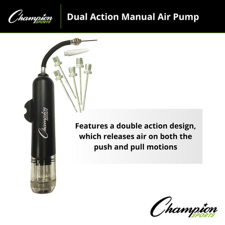 Champion Sports DUAL ACTION PUMP
