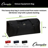 DELUXE EQUIPMENT BAG BLACK